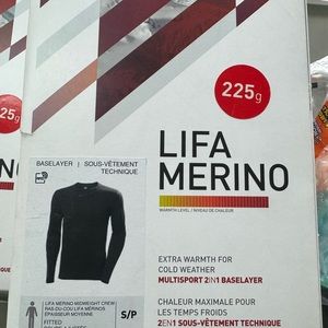 Helly Hansen Lifa Merino mid weight crew base layer
